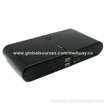 Dual USB 12,000mAh Power Banks for Mobile and Tablet PC